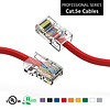 30 Foot Cat5e UTP Ethernet Network Non Booted Cable 24AWG Pure Copper, Red Cat-5e (30 Ft.)