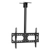 Flat TV Ceiling Mount Adjustable Pole Angle 37"~65" Tilt, BCEM237M1