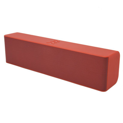 ML-53U 6W Wired/Wireless Bluetooth 3.0 FM Speaker with Mic, Red