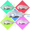 Sades Sades Flash Wing 2400DPI 6-button Gaming Mouse, LED Color Changing, White