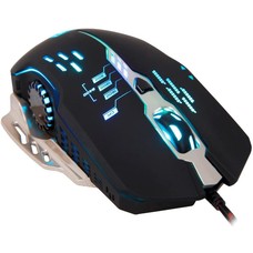 Sades Flash Wing 2400DPI 6-button Gaming Mouse, LED Color Changing, Black