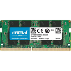 Crucial Crucial 4GB Single DDR4 2400 MT/S (PC4-19200) SR x8 SODIMM 260-Pin Memory - CT4G4SFS824A