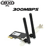 Cryo-PC Cryo-PC PCIe 300M Wifi Card Wireless Network Adapter Card, Realtek 8192