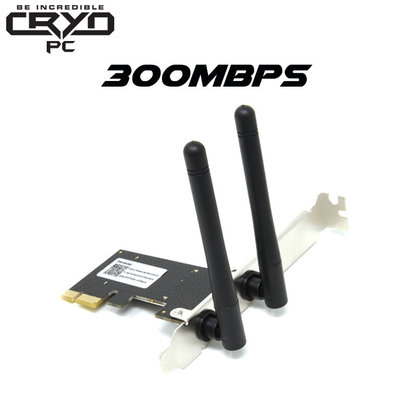 Cryo-PC Cryo-PC PCIe 300M Wifi Card Wireless Network Adapter Card, Realtek 8192