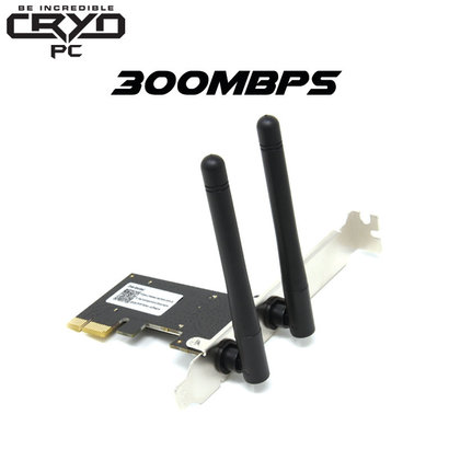 Cryo-PC Cryo-PC PCIe 300M Wireless Network Adapter, Realtek 8192