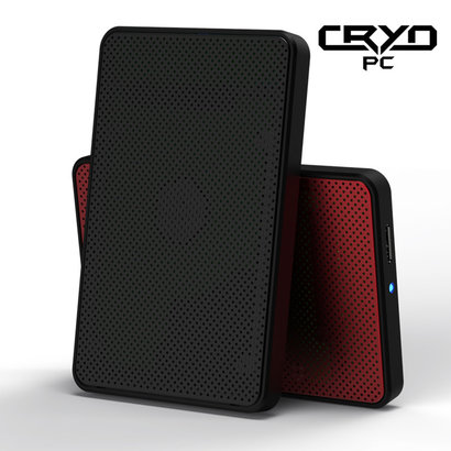 Cryo-PC Cryo-PC USB 3.0 2.5" Tool Free Enclosure w/LED, Black