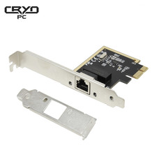 Cryo-PC Cryo-PC PCIe Gigabit Network Adapter, Low Profile Bracket Incl. Realtek 8111H