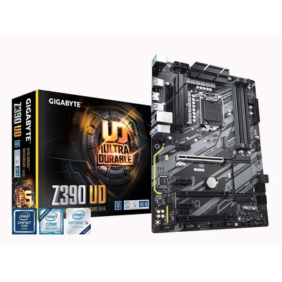 Gigabyte GIGABYTE Z390 UD (Intel LGA1151/Z390/ATX/M.2/Realtek ALC887/Realtek 8118 Gaming LAN/HDMI/Gaming Motherboard)