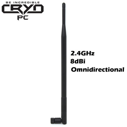 Cryo-PC 2.4G 8dBi Omni Directional Bluetooth External Antenna With SMA Connector