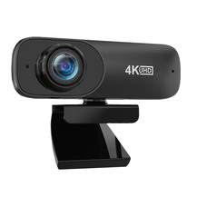 Cryo-PC Cryo-PC USB 4K 4096x2160 HD Webcam with Mic, for PC Monitor Laptop Desktop (Web Cam)