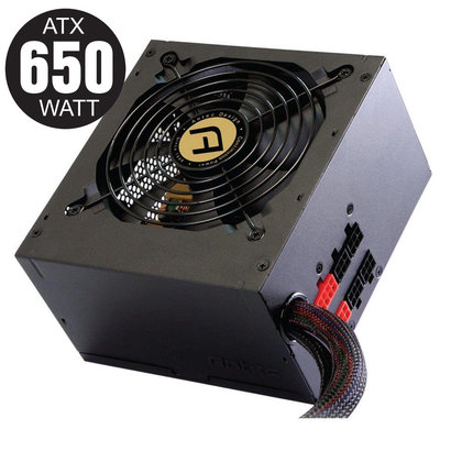 Antec Antec NeoECO Modular Series ATX Power Supply NE650M 650W, 80 PLUS Bronze, Quiet 120mm Fan, Heavy-duty Caps (Bulk Pkg)