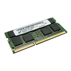 Micron Micron 8GB PC3-12800 DDR3-1600MHz ECC Unbuffered CL11 204-Pin SoDimm 1.35V Low Voltage Dual Rank Memory Module MT18KSF1G72HZ-1G6E2ZE
