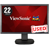 ViewSonic Viewsonic 22" LED LCD Monitor - Adjustable Display Angle - 1920 x 1080 - Full HD - Speakers - DVI,  VGA, Used *Model could vary* Incl Power Cord & VGA Cable