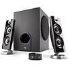 Cyber Acoustics Cyber Acoustics CA-3602FFP 2.1 Speaker Sound System with Subwoofer 62 Watt and Control Pod - Great for Music, Movies, Multimedia Pcs, Macs, Laptops and Gaming Systems