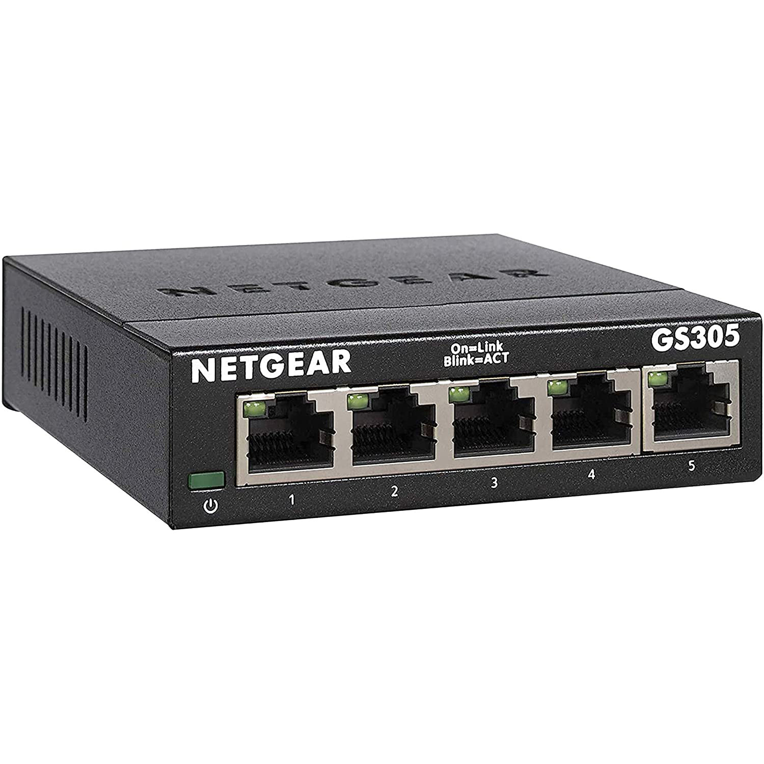 Switch Ethernet Gigabit UGREEN 5 Ports Administrable - VLAN, QoS, Aggregation, Boîtier Métal