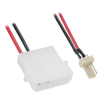 5" 3Pin Fan to 4Pin Molex Power Adapter Cable