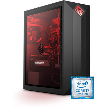 HP HP OMEN Obelisk Desktop I7-9700, 16GB RAM, RTX 2070-8GB, 512GB-SSD, 4TB HDD