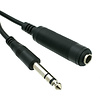 1/4" Stereo TRS Male/Female Extension Cable (Choose Length)