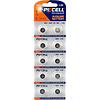 PKCELL AG3 1.5V Alkaline Button Cell Battery (Choose Quantity)