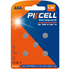 PKCELL AG4 1.5V Alkaline Button Cell Battery (Choose Quantity)