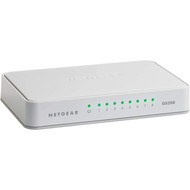 Netgear NETGEAR 8-Port Gigabit Ethernet Unmanaged Switch, Desktop, Internet Splitter, Fanless, Plug-and-Play (GS208)