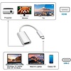 Gigacord Gigacord USB-C 3.1c Type-c  Male to HDMI Female Cable Adapter (Thunderbolt 3 Compatible) 4K, Silver