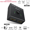 Gigacord Gigacord Bi-directional HDMI 1x2 2x1 AB 2-Port Switch with 2 port support 4K 1080P 3D Ultra HD Full HD HDCP pass through