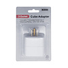 3 Outlet 3-Prong Cube Power Adapter