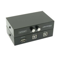 2 Port USB Manual Switch Box Ax1/Bx2