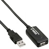 5 Meter (16 Feet) USB 2.0 Type A Male to A Female Active Extension Repeater Cable - 16 Foot 5M) Black