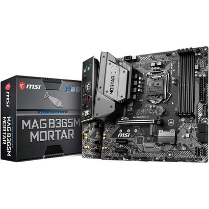 MSI MSI Intel B365 LGA 1151 Support 9th/8th Gen Intel Processors Gigabit LAN DDR4 USB/M.2/HDMI Micro ATX Motherboard (MAG B365M Mortar)
