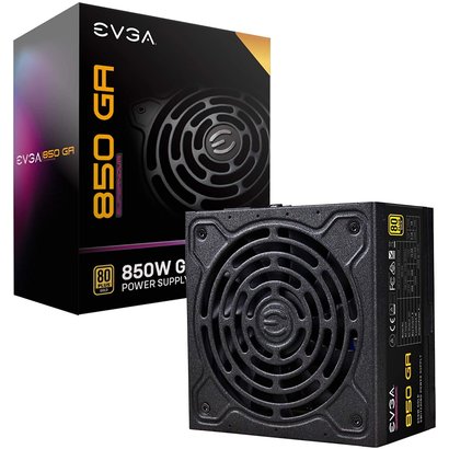 EVGA EVGA SuperNOVA 850 Ga, 80 Plus Gold 850W, Fully Modular, ECO Mode with Dbb Fan, 10 Year Warranty, Compact 150mm Size, Power Supply 220-GA-0850-X1