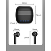 Gigacord M35 Bluetooth Waterproof Earbuds, 30mAh, JL Chip, 3-4 hours playtime