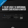 Sabrent Sabrent 74-in-1 3.5-Inch Internal Flash Media Card Reader/Writer with USB Port (CR-USNT)
