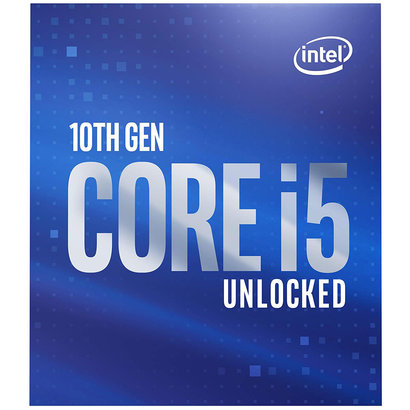 Intel Intel Core i5-10600K Desktop Processor 6 Cores up to 4.8 GHz Unlocked  LGA1200 (Intel 400 Series Chipset) 125W