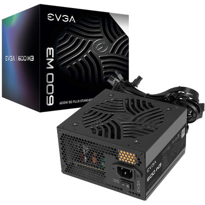 EVGA EVGA 600 W3, 80+ White 600W, 3 Year Warranty, Power Supply, 100-W3-0600-K1