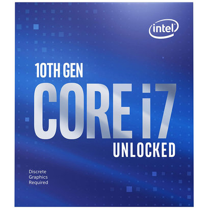 Intel Intel Core i7-10700KF Desktop Processor 8 Cores up to 5.1 GHz Unlocked Without Processor Graphics LGA1200 (Intel 400 Series chipset) 125W