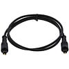 3Ft Toslink/Toslink 5mm Digital Audio Optical Cable, Black