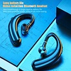 Cryo-PC F18 Bluetooth-compatible Earphone Wireless Business Headset Single Ear-hook Handsfree Driving Headphones With Mic For All Phones