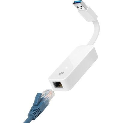 TP-Link TP-Link USB to Ethernet Adapter, Foldable USB 3.0 to 10/100/1000 Gigabit Ethernet LAN Network Adapter, Support Windows 10/8.1/8/7/Vista/XP for Desktop Laptop Apple MacBook Linux (UE300)