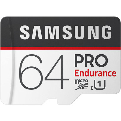 Samsung Samsung PRO Endurance 64GB 100MB/s (U1) MicroSDXC Memory Card with Adapter (MB-MJ64GA/AM)