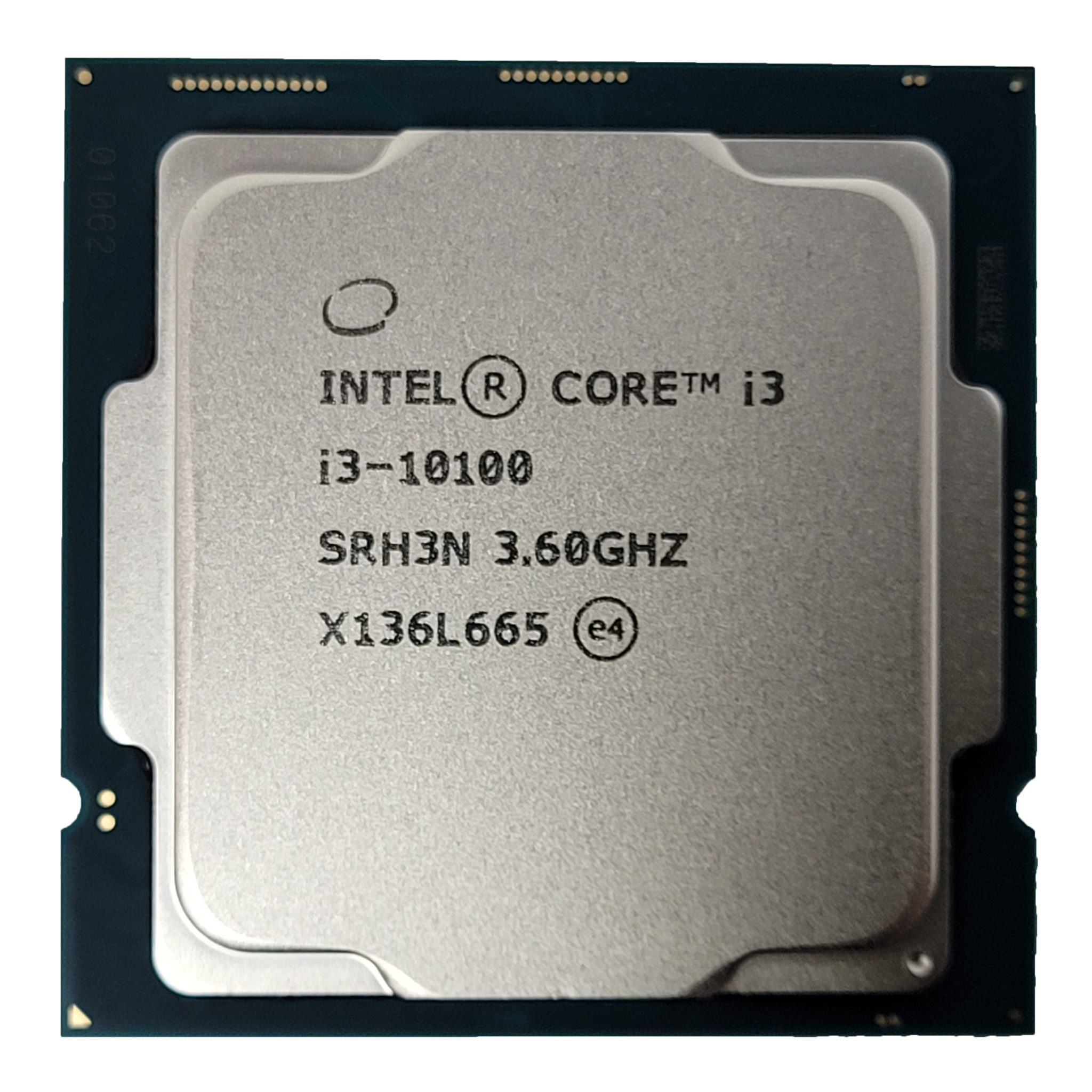  Intel Core i3-10100 Procesador de escritorio 4 núcleos hasta  4.3 GHz LGA1200 (chipset Intel serie 400) 65W, número de modelo:  BX8070110100 : Todo lo demás