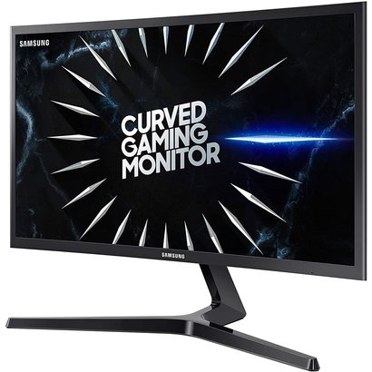 Samsung SAMSUNG 24-Inch CRG5 144Hz Curved Gaming Monitor (LC24RG50FQNXZA) Computer Monitor, 1920 x 1080p Resolution, 4ms Response, FreeSync, Game Mode, HDMI