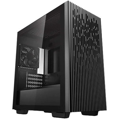 Deepcool DeepCool MATREXX 40 with Full-size Tempered Glass Side Panel, High Airflow Cooling, and Removable Drive Cage Micro ATX/Mini ITX Tower Case