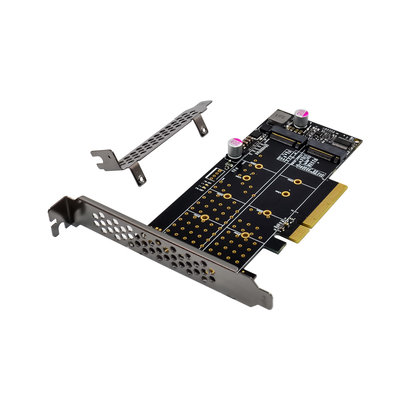 StarTech.com Carte contrôleur PCIe 3.0 x8 vers double SSD M.2 NVMe