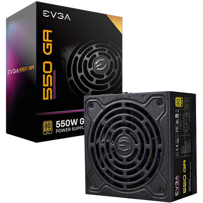 EVGA EVGA SuperNOVA 550 Ga, 80 Plus Gold 550W, Fully Modular, ECO Mode with Dbb Fan, 10 Year Warranty, Compact 150mm Size, Power Supply 220-GA-0550-X1