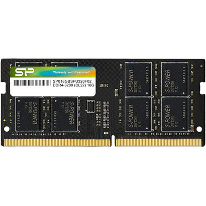 Silicon Power Silicon Power DDR4 16GB 3200MHz (PC4-25600) CL22 SODIMM 260-Pin Gaming Laptop RAM Notebook Computer Memory