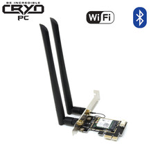 Cryo-PC PCIe 768Mbps PCIe WiFi Card for PC with Bluetooth 4 Wireless Network Adapter, Ultra-Low Latency card