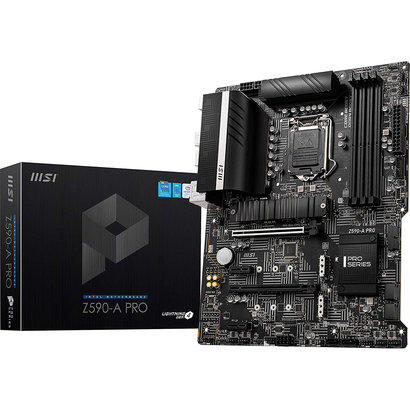 MSI MSI Z590-A PRO LGA 1200 Intel Z590 SATA 6Gb/s ATX Intel Motherboard