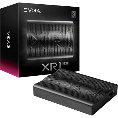 EVGA EVGA XR1 lite Video Capture Card, Certified for OBS, USB 3.0, 4K Pass Through, PC, PS5, PS4, Xbox Series X and S, Xbox One, Nintendo Switch, 141-U1-CB20-LR